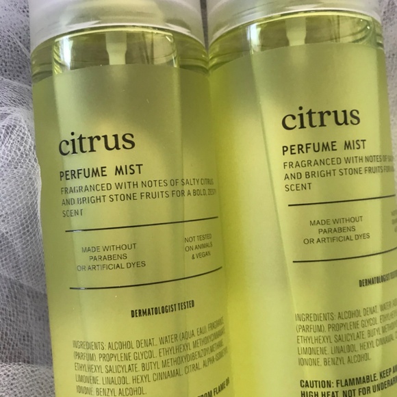 🌻Bath & Body Works Set of 2 Citrus Perfume Mist - Picture 5 of 6